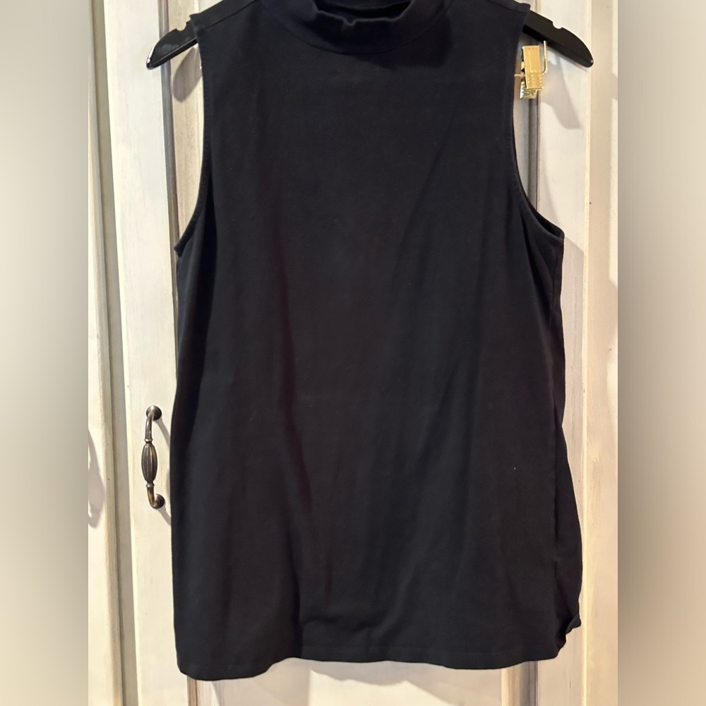 Torrid size 2 black turtleneck sleeveless